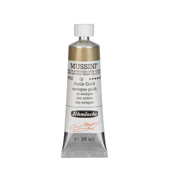 SCHMINCKE OIL PAINT 35 ML MUSSINI ANTIQUE GOLD