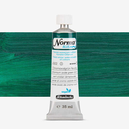 SCHMINCKE МАСЛЕНА БОЯ 35 МЛ NORMA BLUE CHROM OXI GREEN BRILL