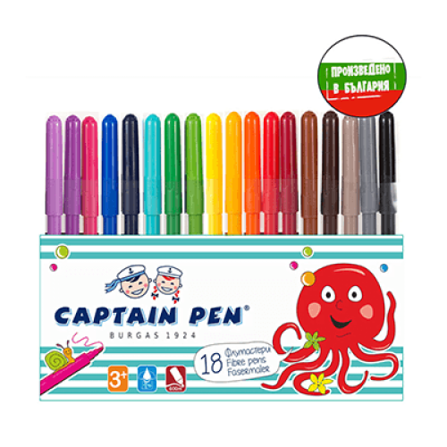 KOH-I-NOOR MARKERS 18 COLORS