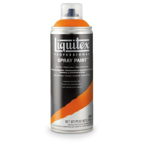 LIQUITEX PROFESSIONAL SPRAY PAINT 400 ML - CADMIUM ORANGE. IM
