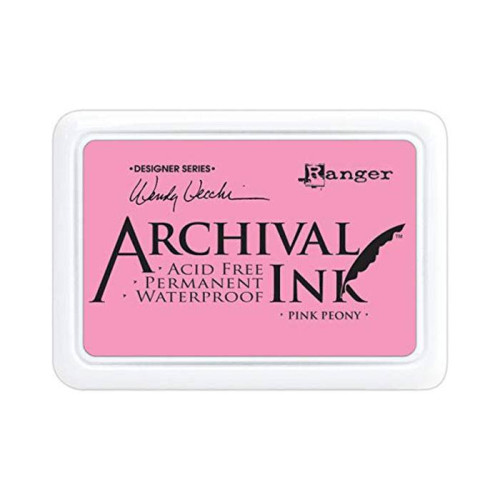 RANGER ARCHIVAL PERMANENT INK - PINK PEONY