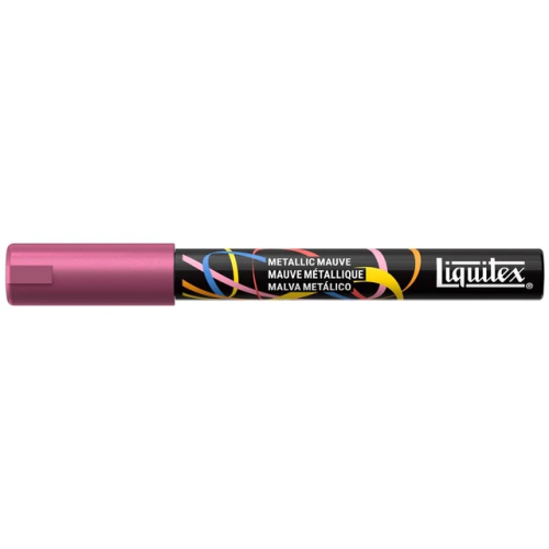 LIQUITEX АКРИЛЕН МАРКЕР 2MM - METALLIC MAUVE