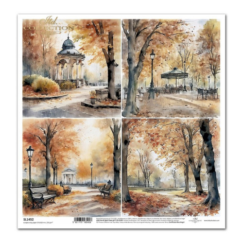 ITD COLLECTION ДИЗАЙНЕРСКИ КАРТОН 31/32 - SL1452