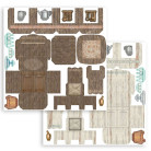 STAMPERIA POP UP KIT 3D CARD - SBPOP09