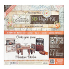 STAMPERIA POP UP KIT 3D CARD - SBPOP09