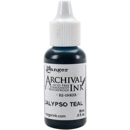 RANGER ARCHIVAL PERMANENT INK 18 ML - CALYPSO TEAL