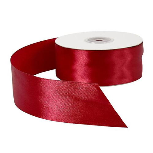 CREATIVE SATIN RIBBON BY THE METER 38 MM - BORDEAUX - 51377