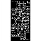 STAMPERIA MEDIA STENCIL - TEMPLATE 12 X 25 CM - KSTDL54