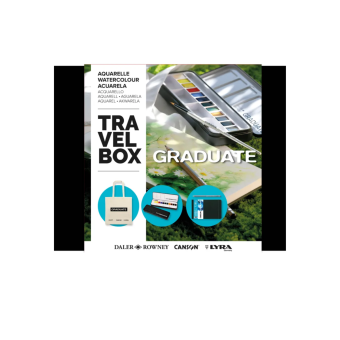DALER ROWNEY АКВАРЕЛНИ БОИ GRADUATE TRAVEL BOX