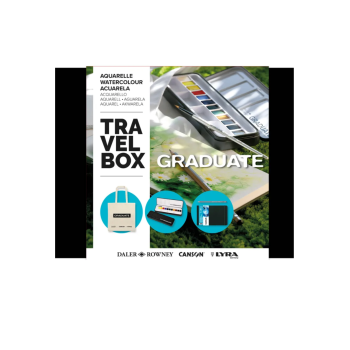 DALER ROWNEY АКВАРЕЛНИ БОИ GRADUATE TRAVEL BOX