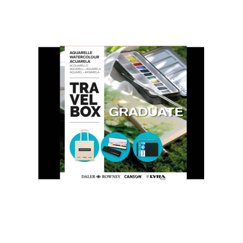 DALER ROWNEY АКВАРЕЛНИ БОИ GRADUATE TRAVEL BOX