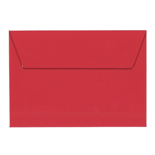 CLAIREFONTAINE PLICK 114/162 MM. - INTENSE RED