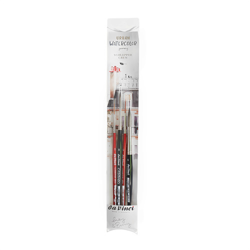 DA VINCI ЧЕТКИ КОМПЛЕКТ URBAN WATERCOLOR JOURNEY 5602