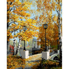 NEWART PAINT BY NUMBERS SET 50/40CM. - W5800/W2354