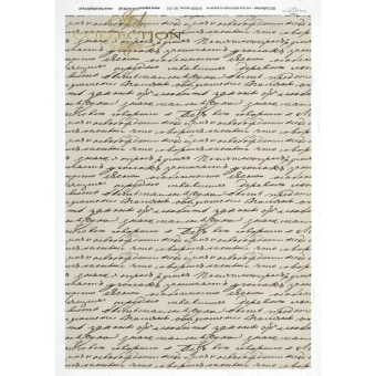 ITD COLLECTION DECOUPAGE RICE PAPER A4 - R0052