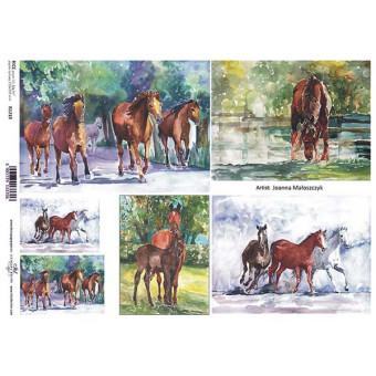 ITD COLLECTION ДЕКУПАЖНА ОРИЗОВА ХАРТИЯ А4 - R1218