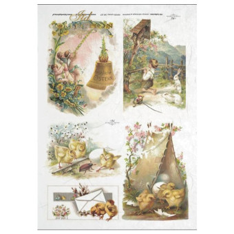 ITD COLLECTION ДЕКУПАЖНА ОРИЗОВА ХАРТИЯ А4 - R0307