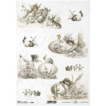 ITD COLLECTION ДЕКУПАЖНА ОРИЗОВА ХАРТИЯ А4 - R1088