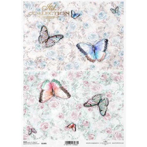 ITD COLLECTION ДЕКУПАЖНА ОРИЗОВА ХАРТИЯ А4 - R1406