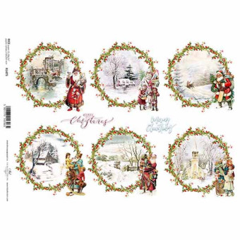 ITD COLLECTION ДЕКУПАЖНА ОРИЗОВА ХАРТИЯ А4 - R1475