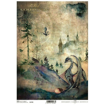 ITD COLLECTION ДЕКУПАЖНА ОРИЗОВА ХАРТИЯ А4 - R1792