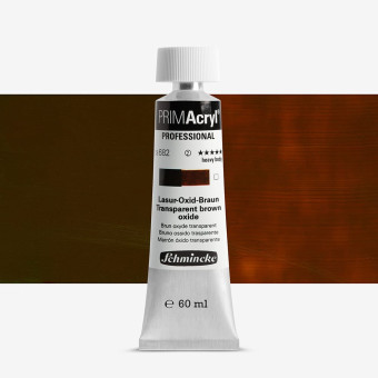 SCHMINCKE АКРИЛНА БОЯ 60 МЛ PRIMACRYL TRANSP BROWN OXIDE