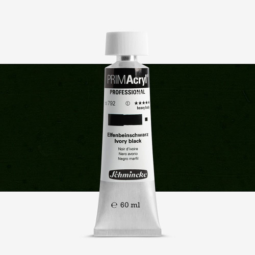 SCHMINCKE АКРИЛНА БОЯ 60 МЛ PRIMACRYL IVORY BLACK