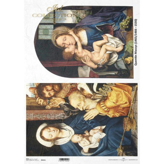 ITD COLLECTION DECOUPAGE RICE PAPER A3 - R0463L