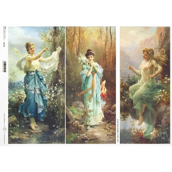 ITD COLLECTION DECOUPAGE RICE PAPER A3 - R0550L