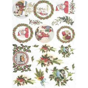 ITD COLLECTION DECOUPAGE RICE PAPER A3 - R577L