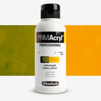 SCHMINCKE АКРИЛНА БОЯ 250 МЛ PRIMACRYL INDIAN YELLOW FLUID