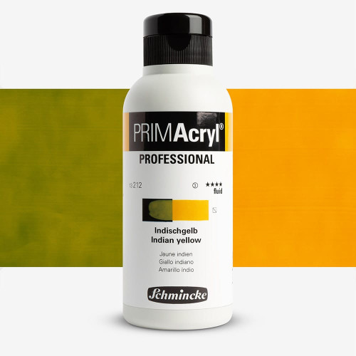 SCHMINCKE АКРИЛНА БОЯ 250 МЛ PRIMACRYL INDIAN YELLOW FLUID