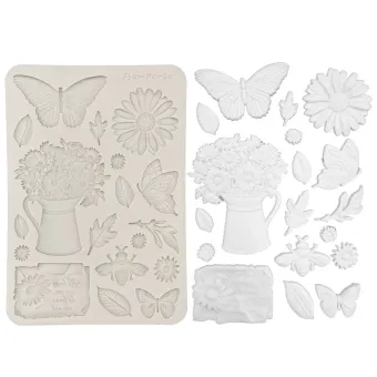 STAMPERIA DAISY ART SILICONE MOLD KACMA603