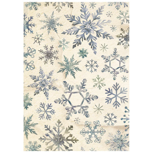 STAMPERIA SILENT NIGHT DECOUPAGE PAPER 8PCS A6 DFSAK6058