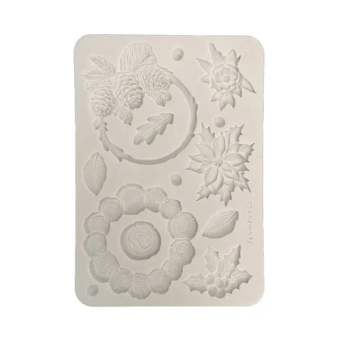 STAMPERIA CLASSIC CHRISTMAS SILICONE MOLD KACMA618