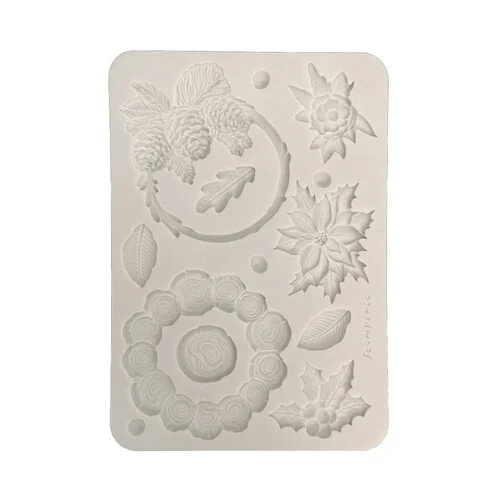 STAMPERIA CLASSIC CHRISTMAS SILICONE MOLD KACMA618