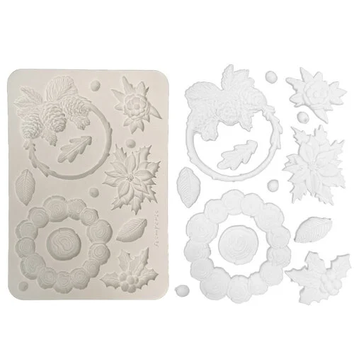 STAMPERIA CLASSIC CHRISTMAS SILICONE MOLD KACMA618