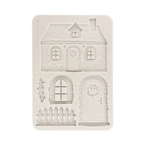 STAMPERIA CLASSIC CHRISTMAS SILICONE MOLD KACMA619