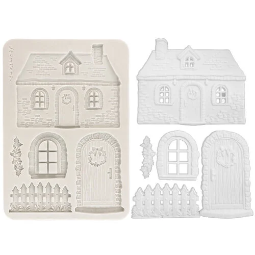 STAMPERIA CLASSIC CHRISTMAS SILICONE MOLD KACMA619