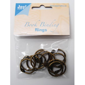 JOY CRAFTS RINGS FOR ALBUMS 12 PCS., 30 MM 6200/0131