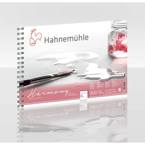 HAHNEMUHLE СКИЦНИК HARMONY 21/29,7 СМ, 300 ГР, 12 Л.