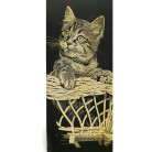REEVES DRAWING SET WITH SKETCHING - GOLD MINI KITTEN