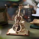 ROBOTIME 3D ДЪРВЕН ПЪЗЕЛ MAGIC CELLO 199 ЧАСТИ AMK63
