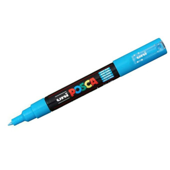 POSCA АКРИЛЕН МАРКЕР PC-1M, 0,7 MM - LIGHT BLUE