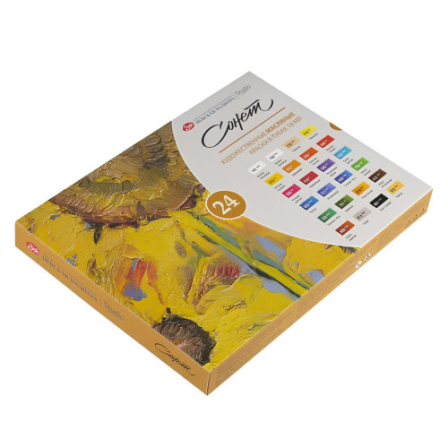 SONNET OIL PAINT 24 COLORS 18 ML