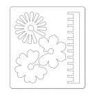 SIZZIX BIGZ DIE CUTTING DIES - FLOWERS, 3-D # 4
