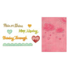 SIZZIX FRAMELITS ЩАНЦИ ЗА ИЗРЯЗВАНЕ - RAIN OR SHINE
