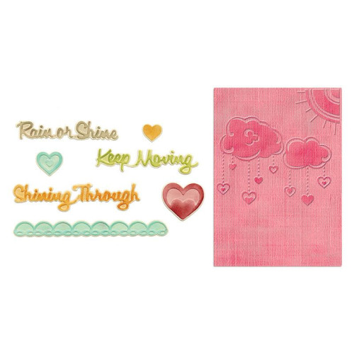 SIZZIX FRAMELITS ЩАНЦИ ЗА ИЗРЯЗВАНЕ - RAIN OR SHINE
