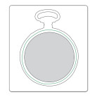 SIZZIX THINLITS ЩАНЦИ ЗА ИЗРЯЗВАНЕ - POCKET WATCH FRAME