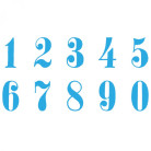 SIZZIX ПАПКИ ЗА РЕЛЕФ - NUMBERS SET